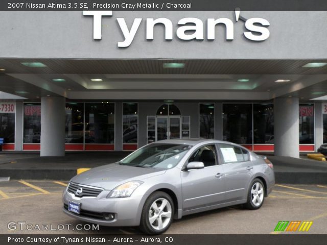 2007 Nissan Altima 3.5 SE in Precision Gray Metallic