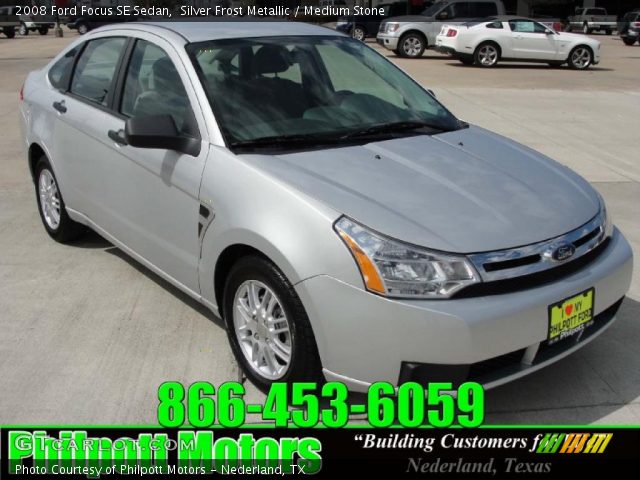 2008 Ford Focus SE Sedan in Silver Frost Metallic