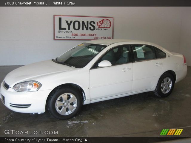2008 Chevrolet Impala LT in White