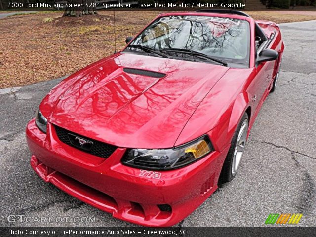 2000 Ford Mustang Saleen S281 Speedster in Laser Red Metallic