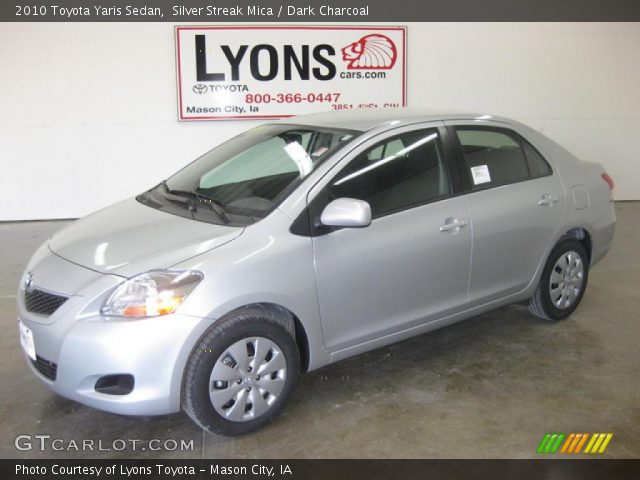 2010 Toyota Yaris Sedan in Silver Streak Mica