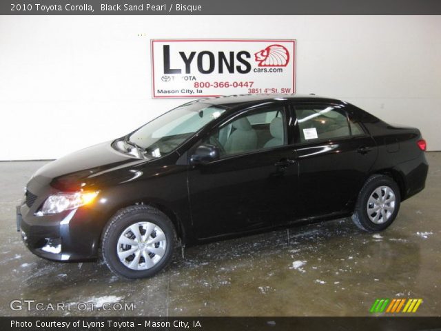 2010 Toyota Corolla  in Black Sand Pearl