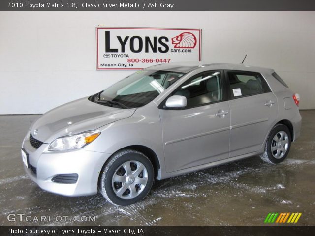 2010 Toyota Matrix 1.8 in Classic Silver Metallic