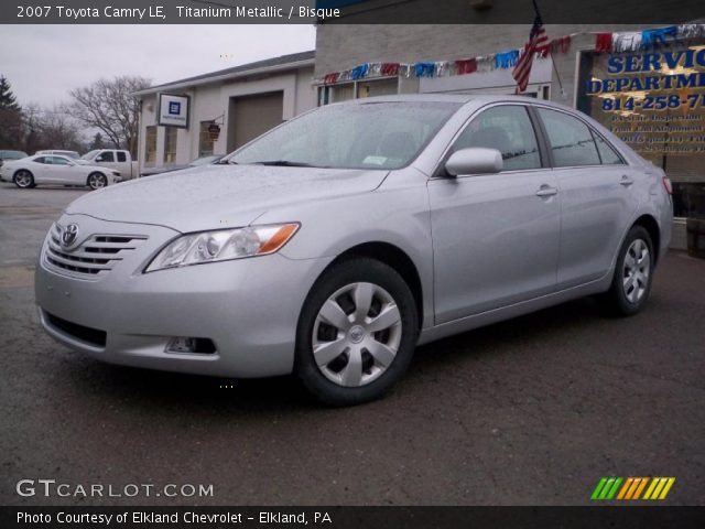 2007 Toyota Camry LE in Titanium Metallic