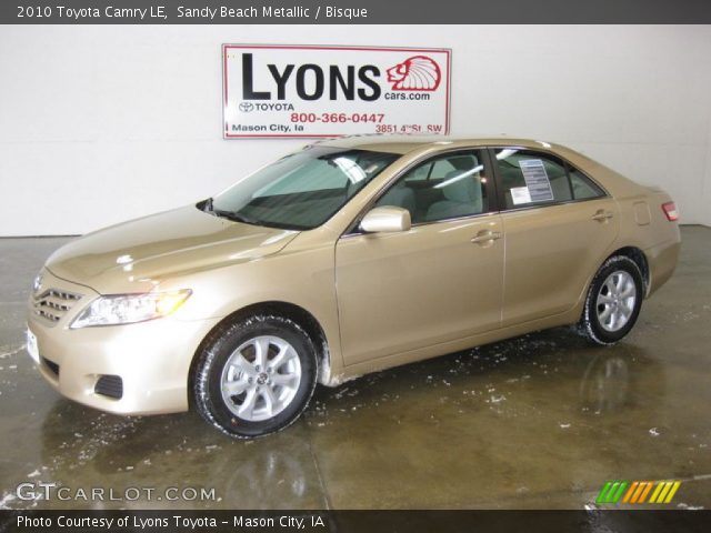 2010 Toyota Camry LE in Sandy Beach Metallic