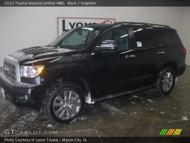 2010 Toyota Sequoia Limited 4WD in Black