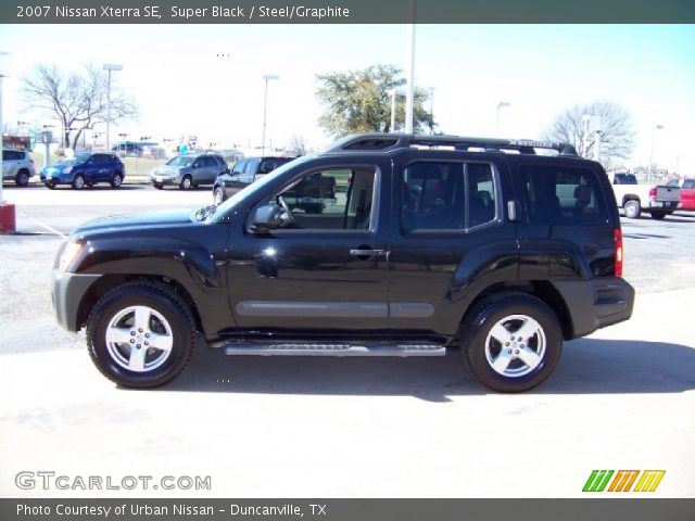 2007 Nissan Xterra SE in Super Black