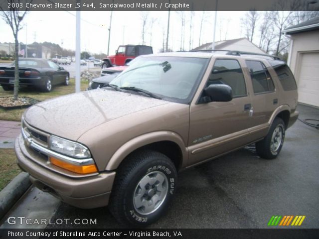 2003 Chevrolet Blazer LS 4x4 in Sandalwood Metallic