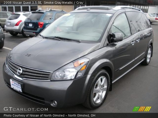 2008 Nissan Quest 3.5 SE in Smoke Gray Metallic