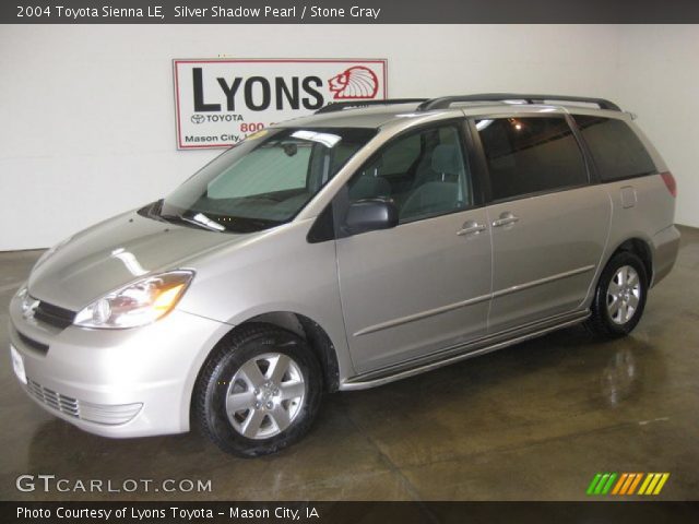 2004 Toyota Sienna LE in Silver Shadow Pearl