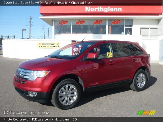 2009 Ford Edge SEL AWD in Redfire Metallic