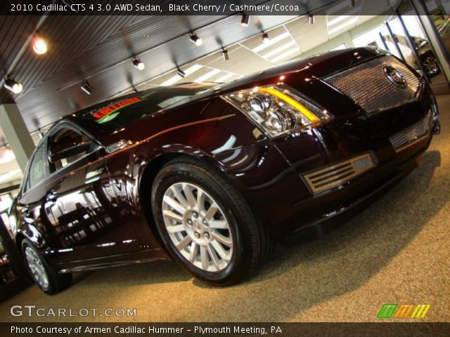 2010 Cadillac CTS 4 3.0 AWD Sedan in Black Cherry