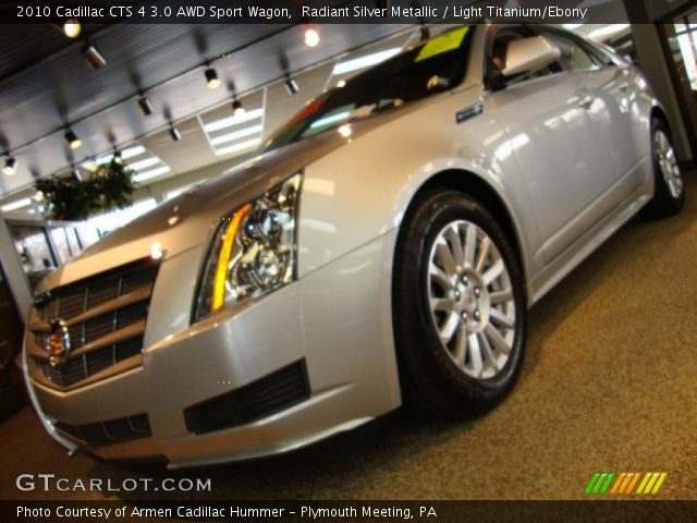 2010 Cadillac CTS 4 3.0 AWD Sport Wagon in Radiant Silver Metallic