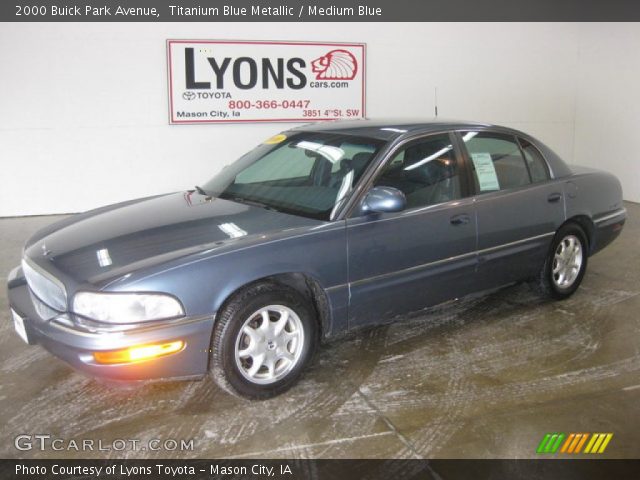 2000 Buick Park Avenue  in Titanium Blue Metallic