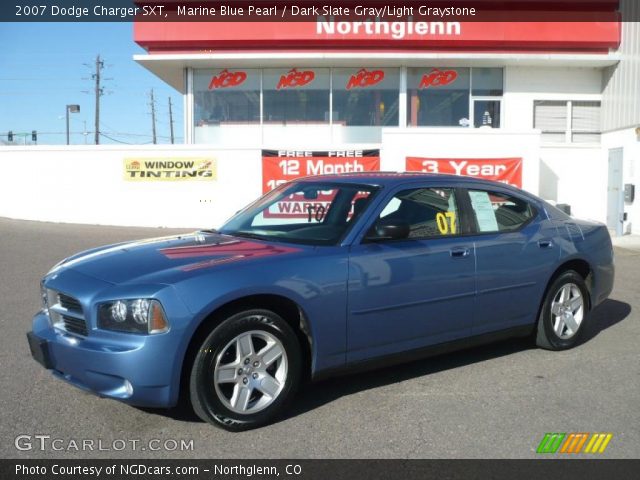 2007 Dodge Charger SXT in Marine Blue Pearl