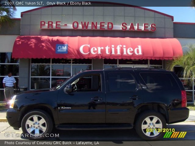 2007 GMC Yukon SLT in Onyx Black