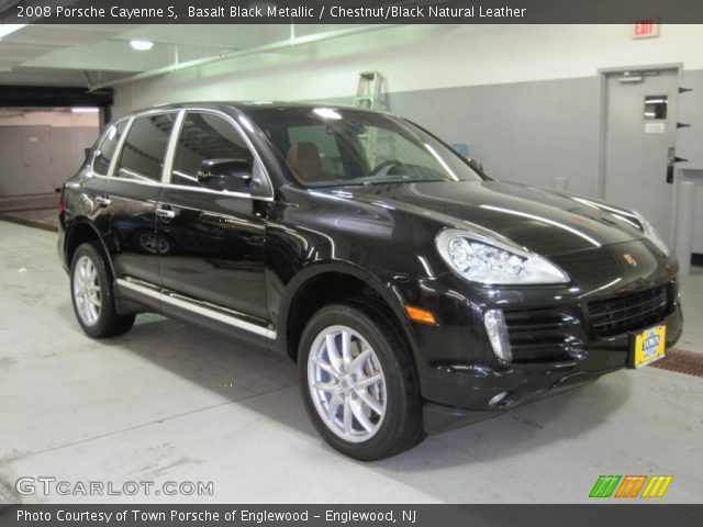 2008 Porsche Cayenne S in Basalt Black Metallic