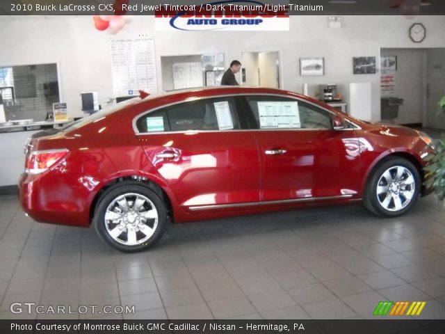 2010 Buick LaCrosse CXS in Red Jewel Tintcoat