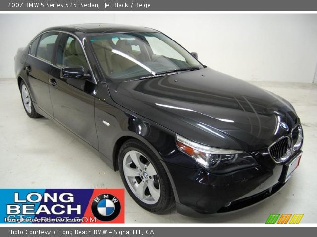 2007 BMW 5 Series 525i Sedan in Jet Black