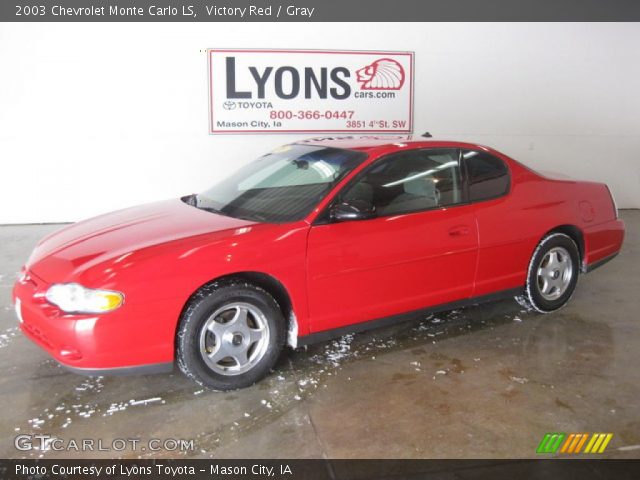 2003 Chevrolet Monte Carlo LS in Victory Red