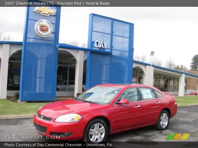 2007 Chevrolet Impala LTZ in Precision Red