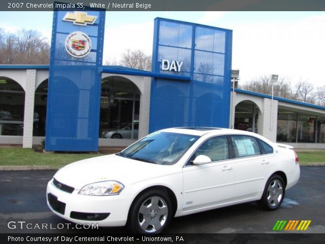 2007 Chevrolet Impala SS in White