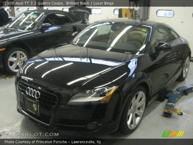 2008 Audi TT 3.2 quattro Coupe in Brilliant Black