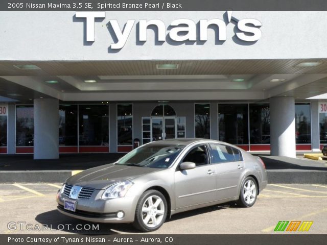 2005 Nissan Maxima 3.5 SE in Spirited Bronze Pearl
