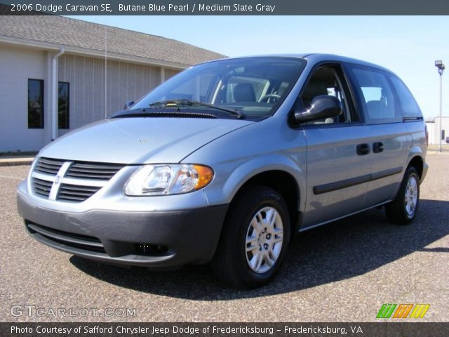2006 Dodge Caravan SE in Butane Blue Pearl