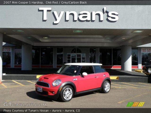 2007 Mini Cooper S Hardtop in Chili Red