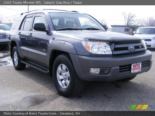 2003 Toyota 4Runner SR5 in Galactic Gray Mica