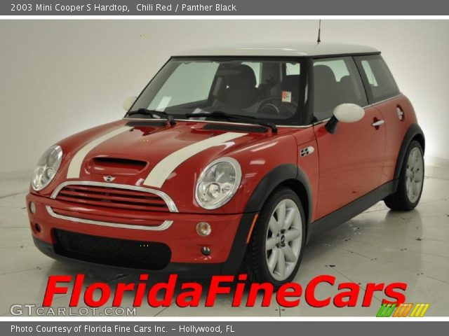 2003 Mini Cooper S Hardtop in Chili Red