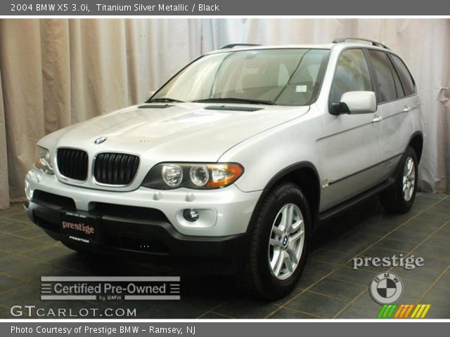 2004 BMW X5 3.0i in Titanium Silver Metallic