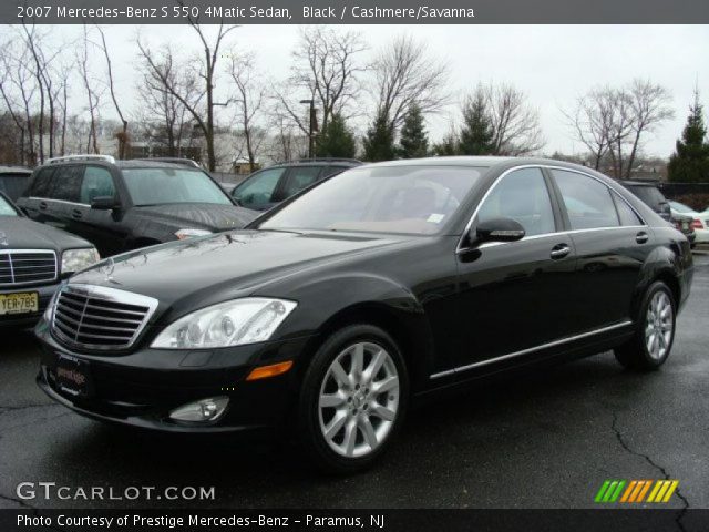 2007 Mercedes-Benz S 550 4Matic Sedan in Black