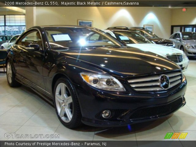 2008 Mercedes-Benz CL 550 in Majestic Black Metallic