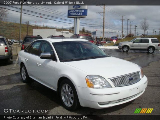 2007 Ford Five Hundred Limited in Oxford White