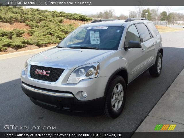 2010 GMC Acadia SLE in Quicksilver Metallic