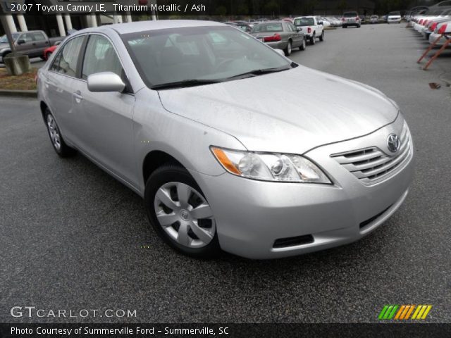 2007 Toyota Camry LE in Titanium Metallic