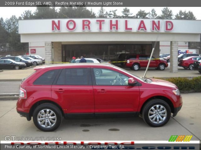 2009 Ford Edge SEL AWD in Redfire Metallic