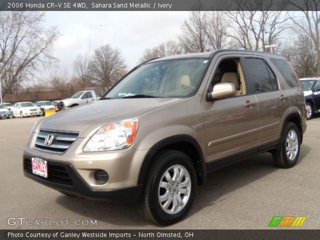 2006 Honda CR-V SE 4WD in Sahara Sand Metallic