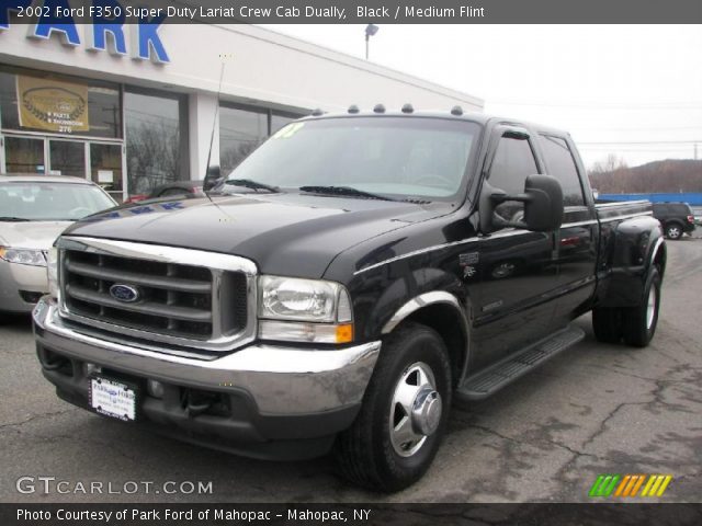 2002 Ford F350 Super Duty Lariat Crew Cab Dually in Black