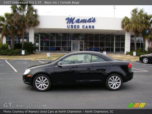 2007 Volkswagen Eos 2.0T in Black Uni