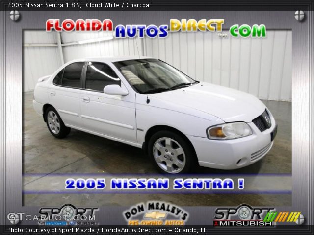 2005 Nissan Sentra 1.8 S in Cloud White