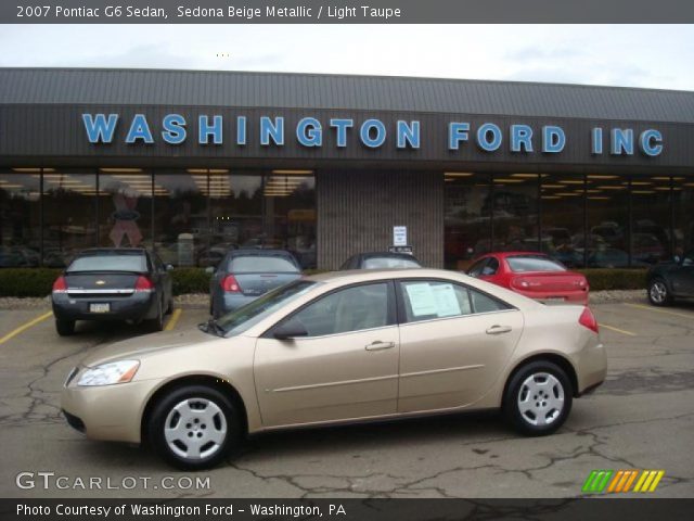 2007 Pontiac G6 Sedan in Sedona Beige Metallic