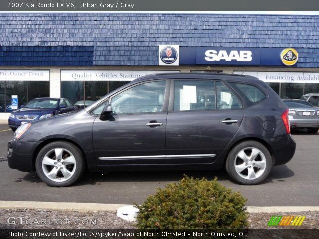 2007 Kia Rondo EX V6 in Urban Gray