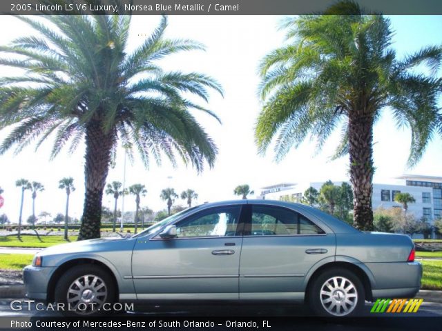 2005 Lincoln LS V6 Luxury in Norsea Blue Metallic