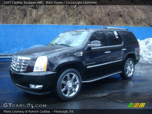 2007 Cadillac Escalade AWD in Black Raven