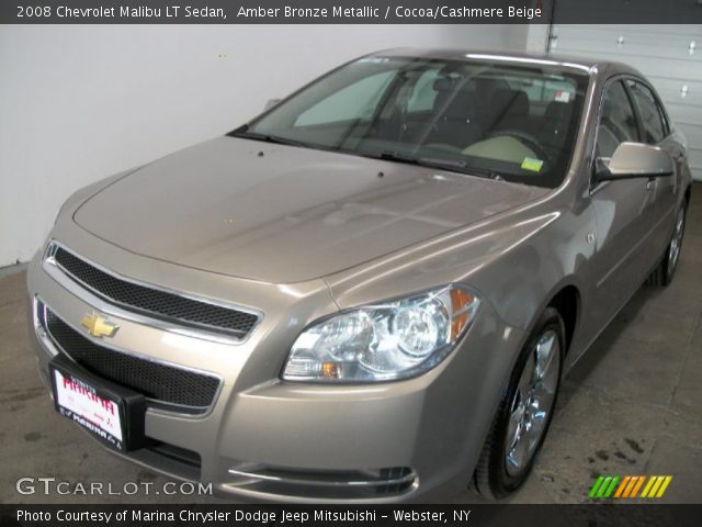 2008 Chevrolet Malibu LT Sedan in Amber Bronze Metallic