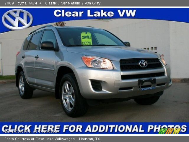 2009 Toyota RAV4 I4 in Classic Silver Metallic