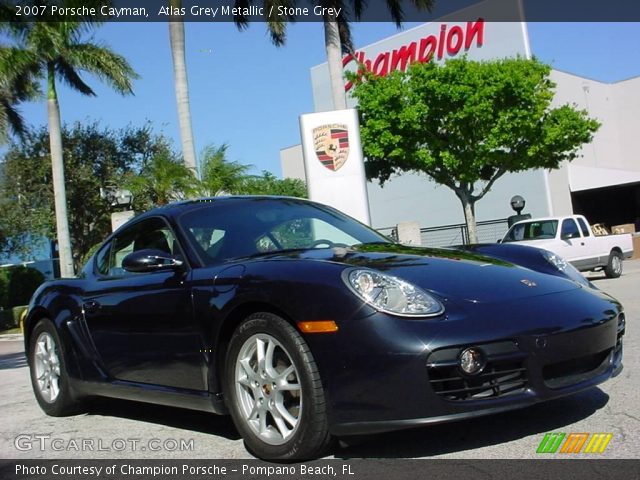 2007 Porsche Cayman  in Atlas Grey Metallic